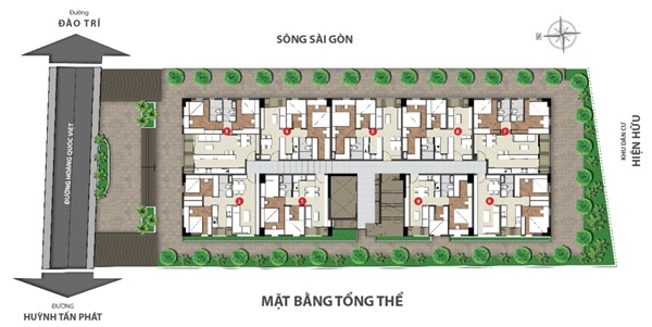 mat bang can ho hoang quoc viet - Dự án khu căn hộ Hoàng Quốc Việt – Quận 7