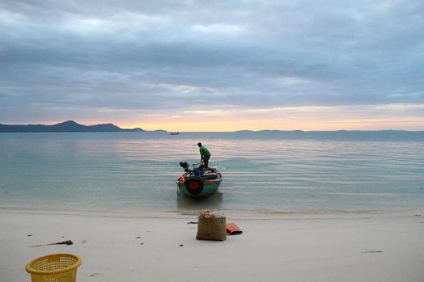 lang chai rach vem 1 - Làng chài Rạch Vẹm