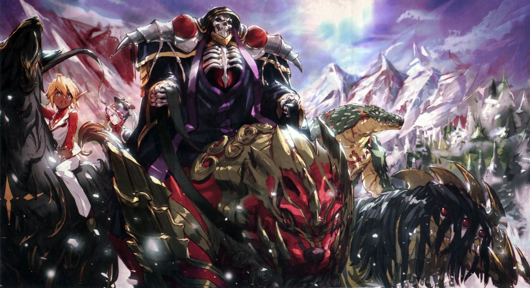 overlord - Top 3 truyện võng du hay nhất thế giới.