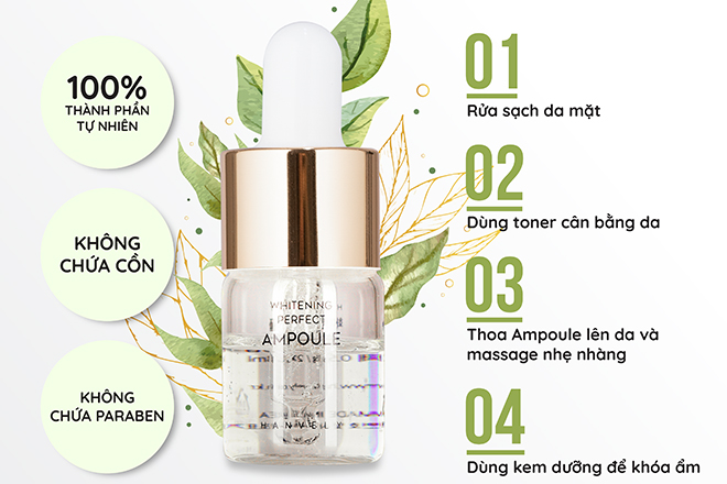 Cach dung serum Hanvely - Review serum giữ ẩm chống lão hóa Hanvely chi tiết nhất dành cho bạn