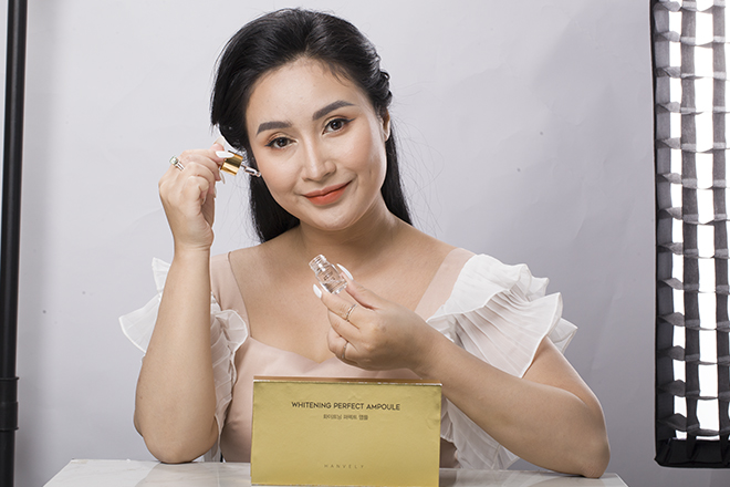 Dung serum Hanvely - Review serum giữ ẩm chống lão hóa Hanvely chi tiết nhất dành cho bạn