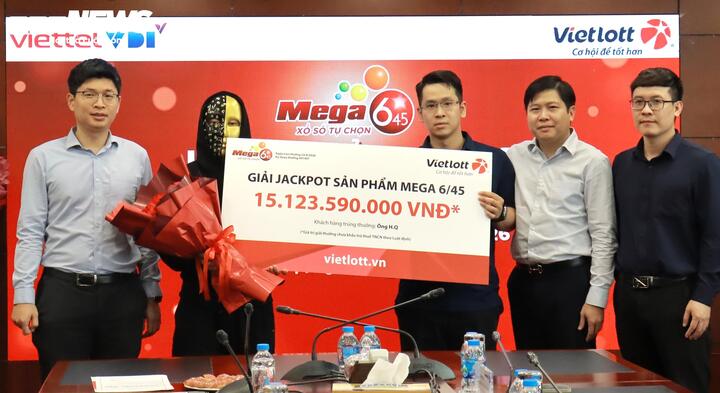 Người đàn ông ở Nghệ An ẵm giải Jackpot hơn 15 tỷ đồng