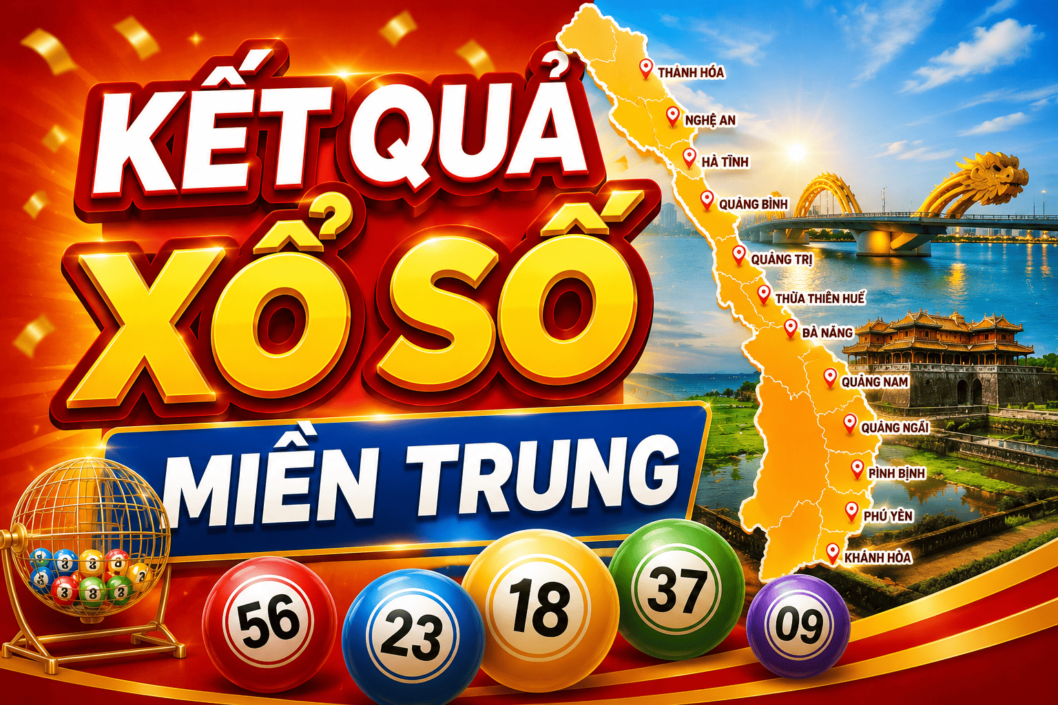 Cập Nhật Kết quả xổ số Miền Trung ngày 7/5: XSMT Thứ 5 Hôm Nay