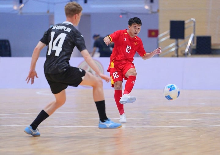 Đội tuyển futsal Việt Nam thắng đậm New Zealand